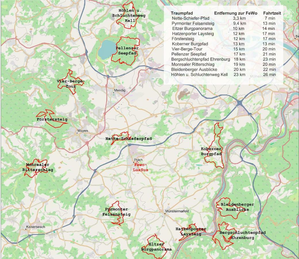 Fewo-Luxsus Polch Exteriér fotografie